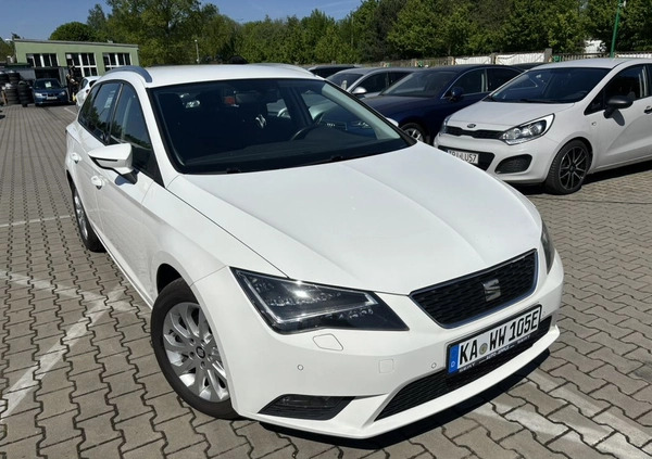 Seat Leon cena 49900 przebieg: 190000, rok produkcji 2015 z Sosnowiec małe 667